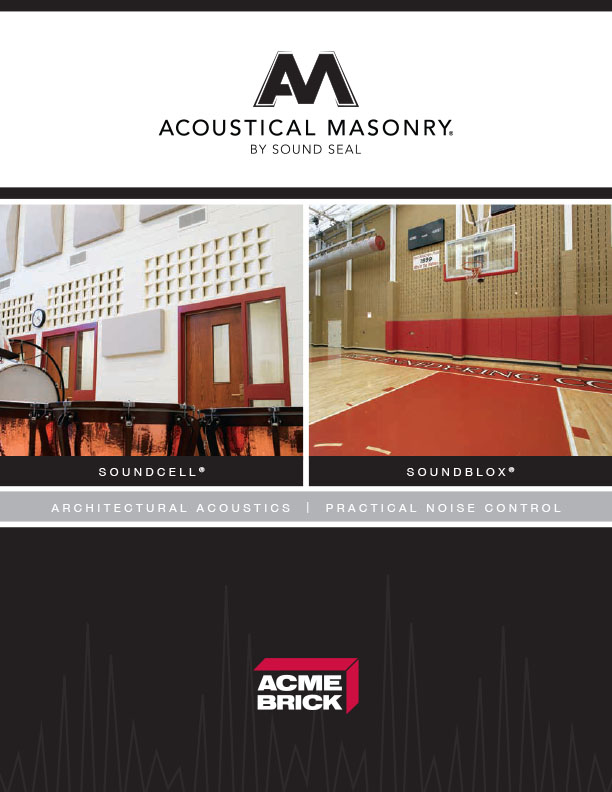 Soundcell Acoustical Masonry