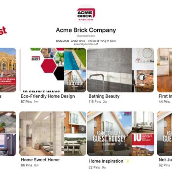 Acme Brick Pinterest Boards