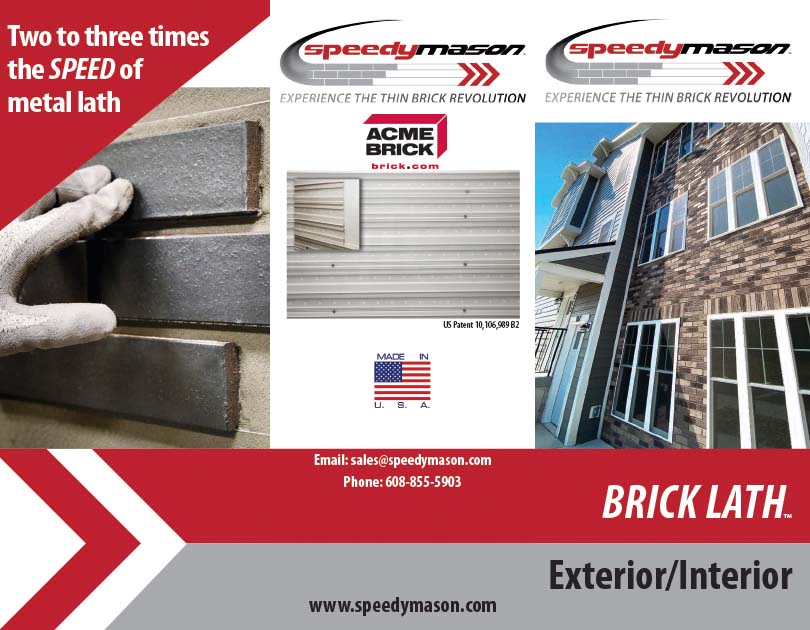 Speedymason Brick Lath Trifold