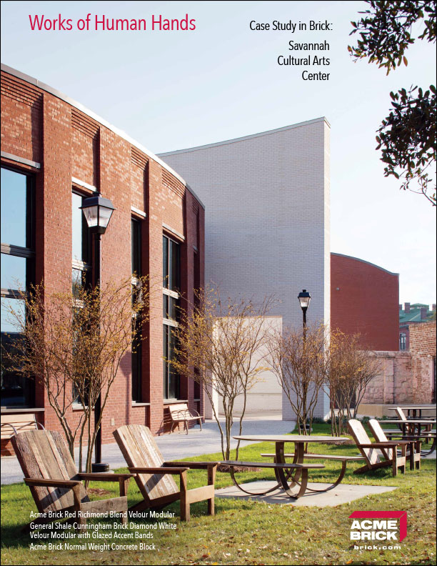 Acme Brick Case Study: Savannah Arts Center