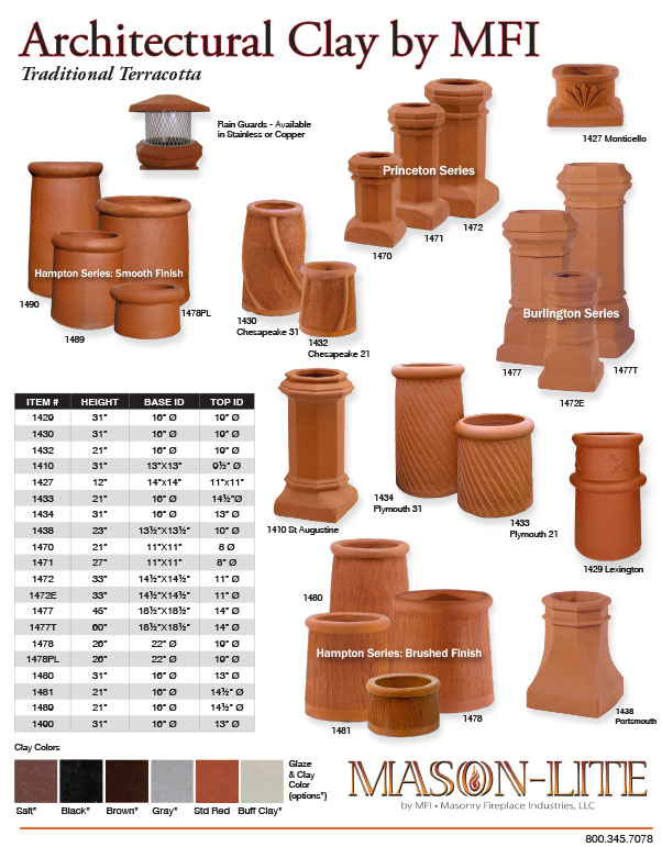 【mino_o】ACME Troy Box L Mason-Lite Chimney Pots - Acme Brick