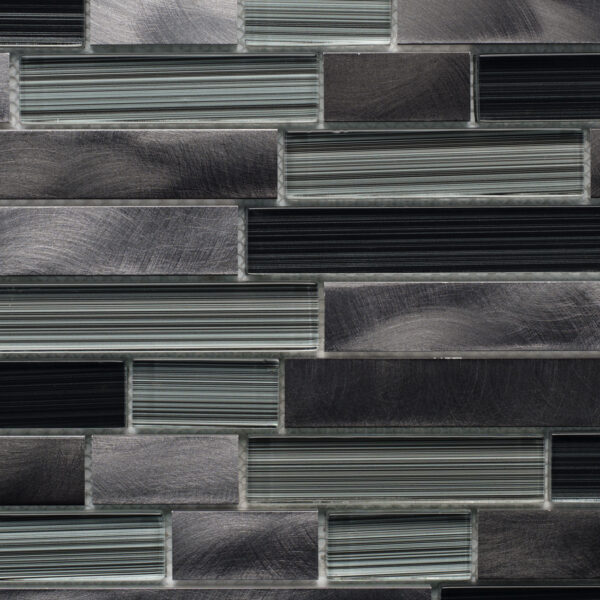 Captivate Ink Jet Glass Aluminum Night 12 x 12