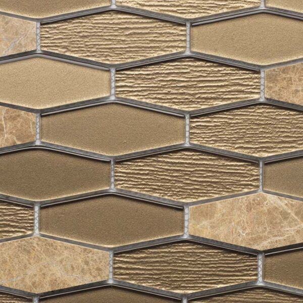 Captivate Elongated Hexagon Dawn 12 x 12