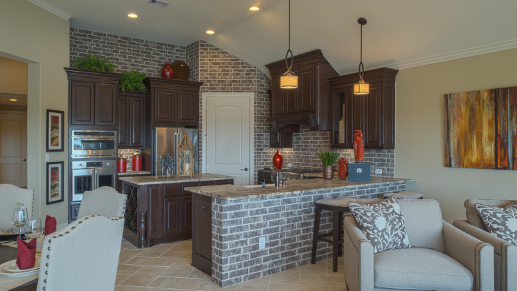 thinBRIK inside a home kitchen