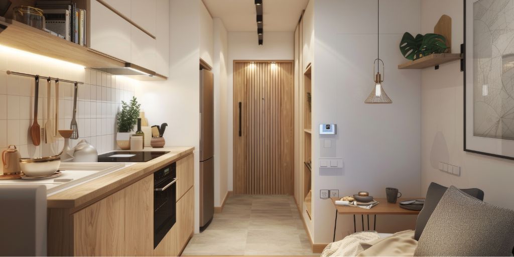modern small living space