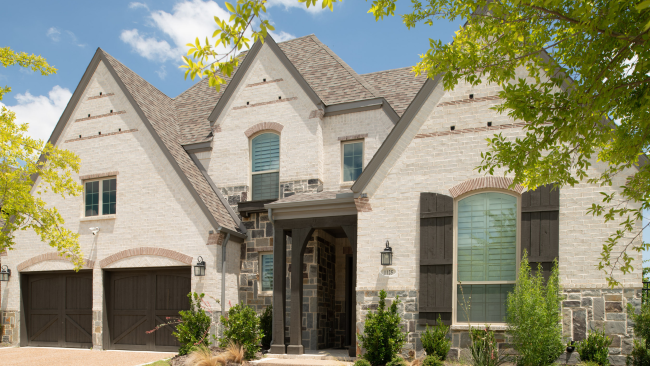 beautiful brick home