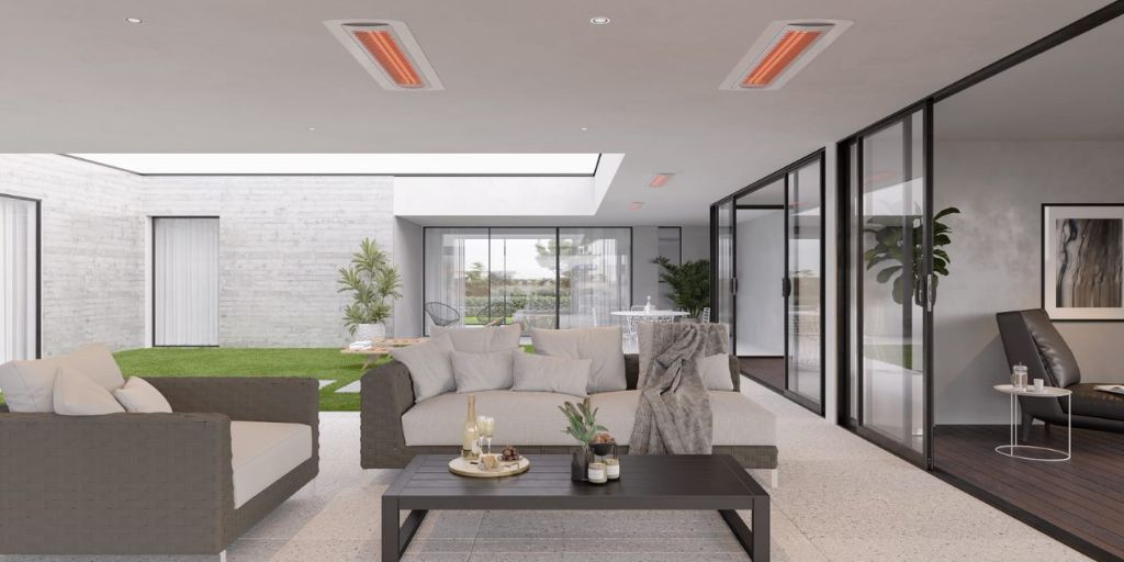 Outdoor living feature