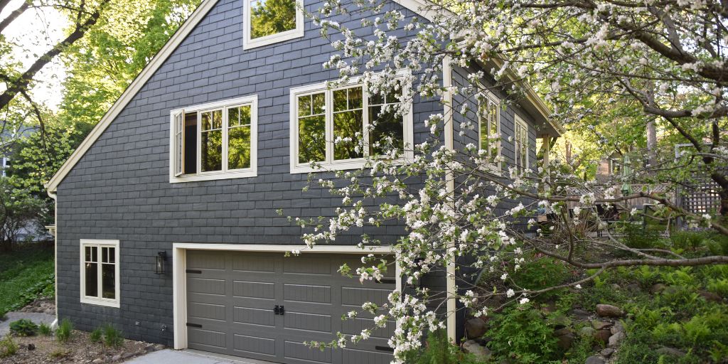 Cupaclad feature on home exterior