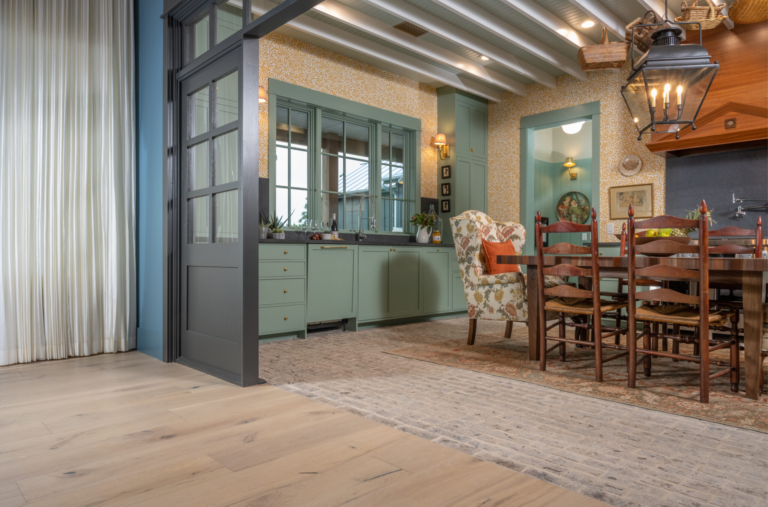 thin brick floor