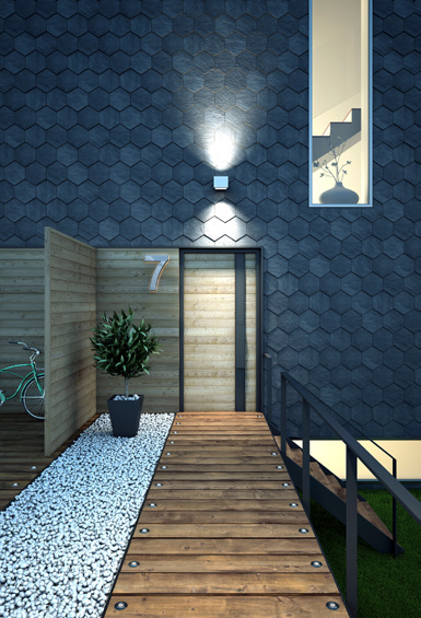 Honeycomb CUPACLAD design