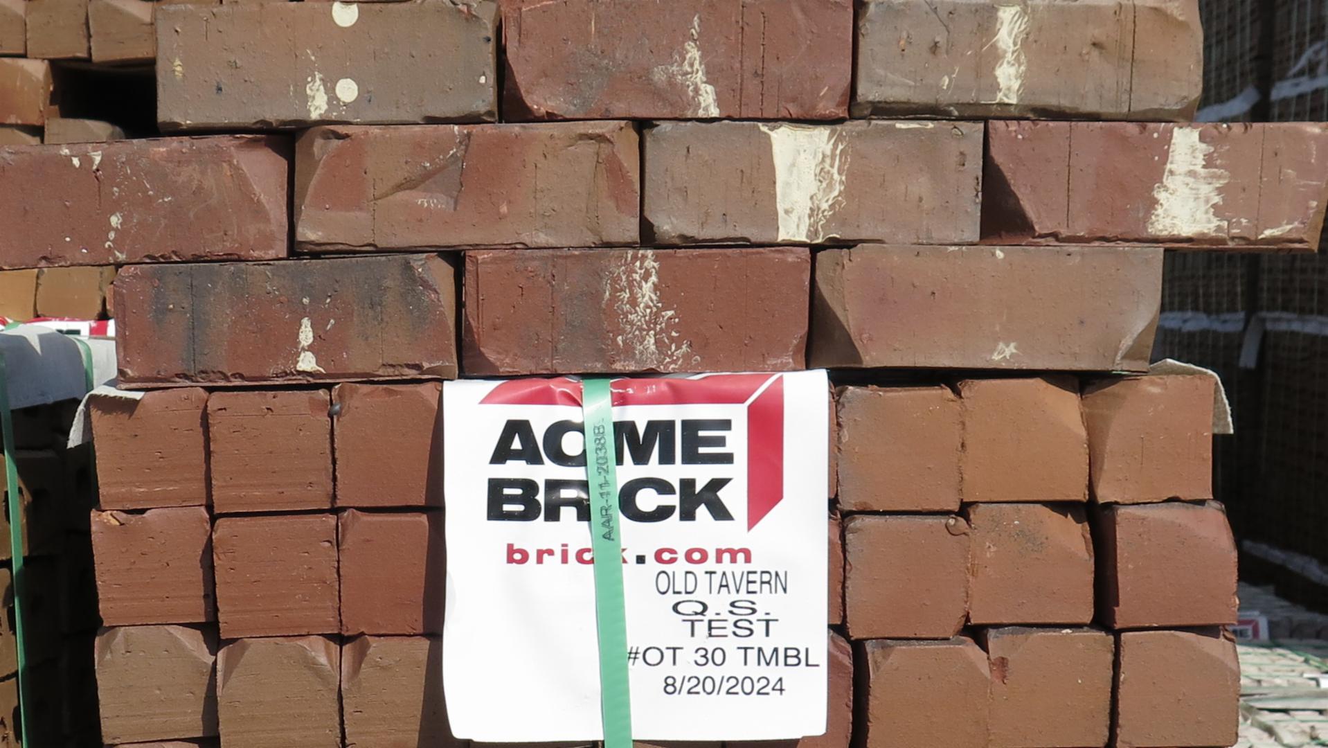 Surplus - Test Brick - Queen - Heritage - 12,480 qty