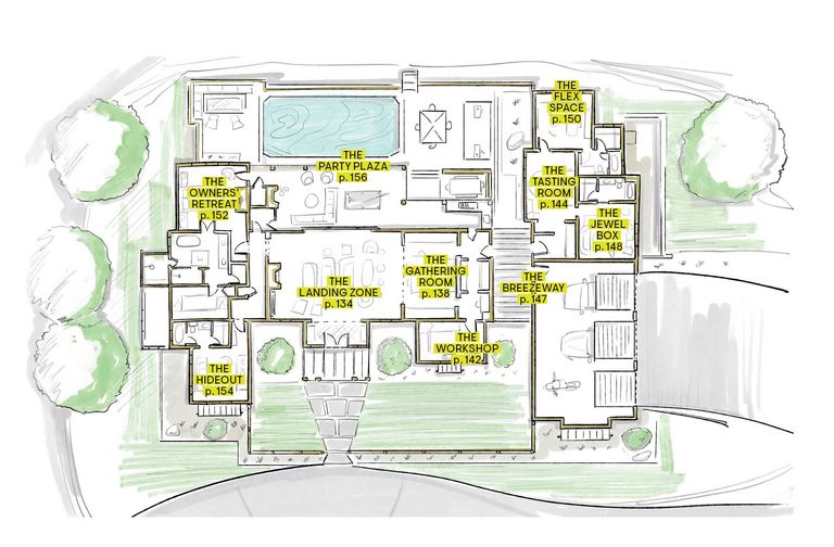 House Beautiful Whole Home Floor Plan