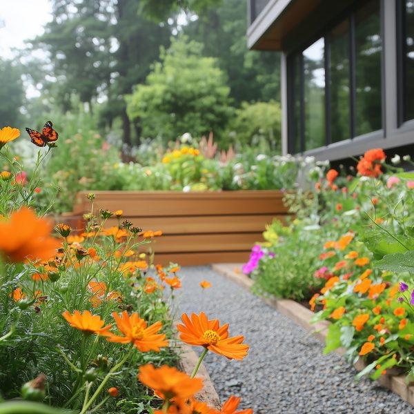Brick is a natural element that complements good landscape design.