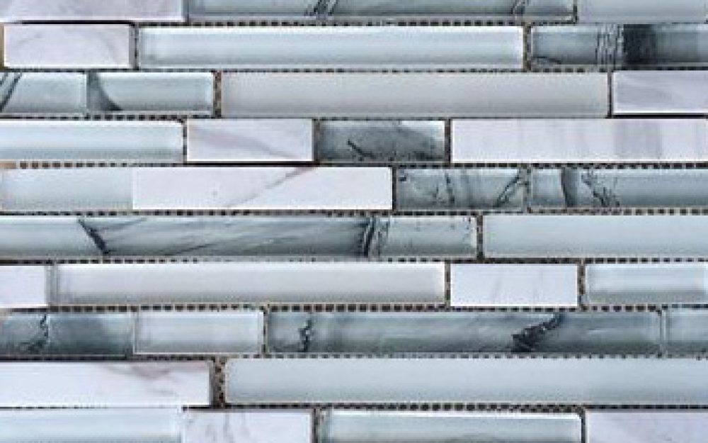 Allure II - Po Random Strips Glass & Stone