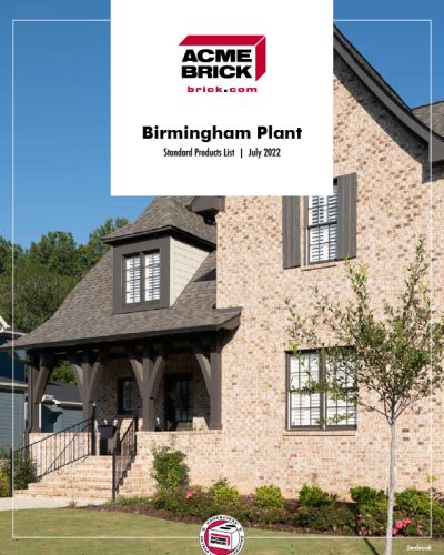Acme Brick Residential Products - Birmingham Plant