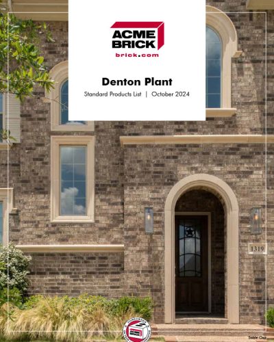 Acme Brick Residential Products - Denton Plant