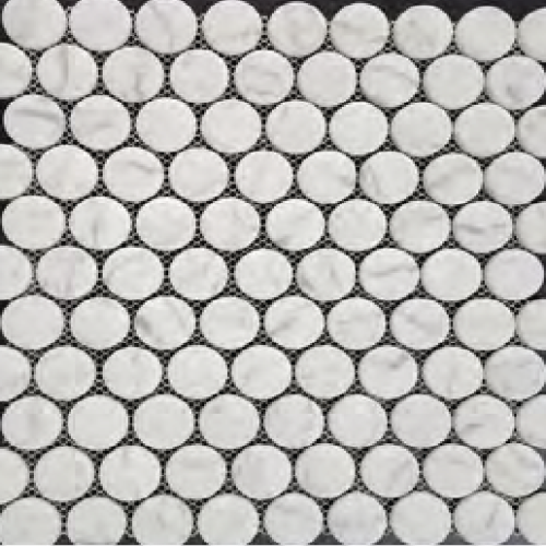 Large Penny Carrara Matte 2