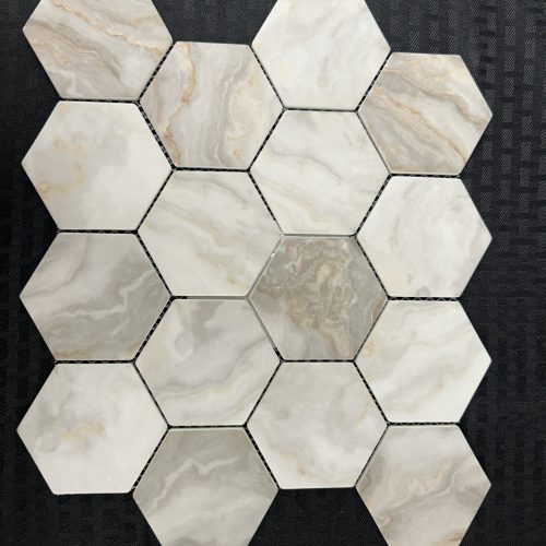 Recycled glass Pantheon Hex