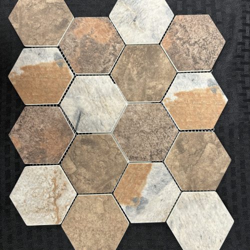Recycled glass multi slate