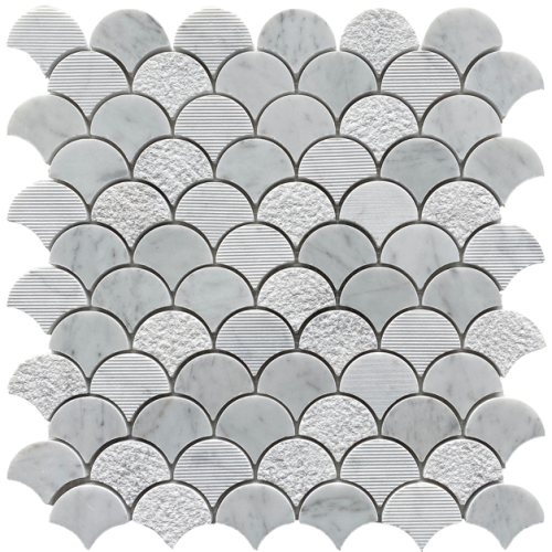 Stone Bianco Carrera Fan