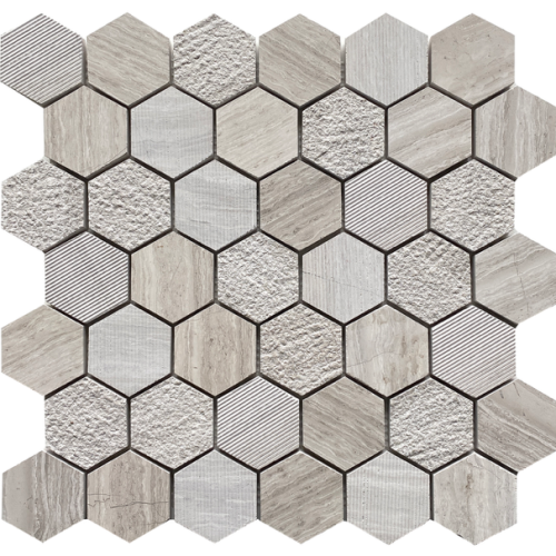 Stone Wooden Grey Hex
