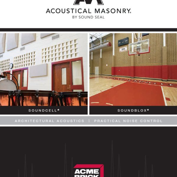 Soundcell Acoustical Masonry
