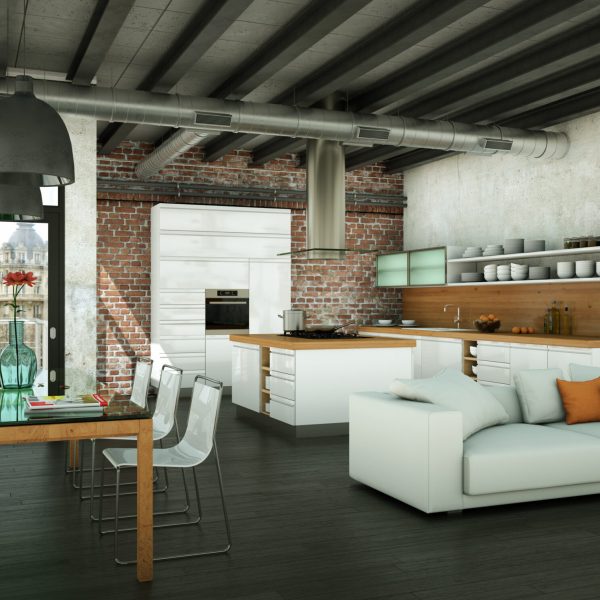 modernes Loft