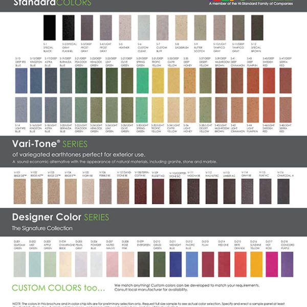 Spectra Glaze Colors