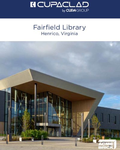 CupaClad Slate Case Study: Fairfield Library