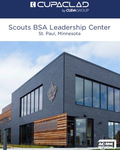 CupaClad Slate Case Study: Scouts Leadership Center