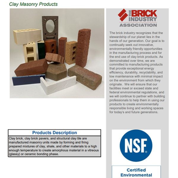 Environmental Product Declaration, thumbnail image