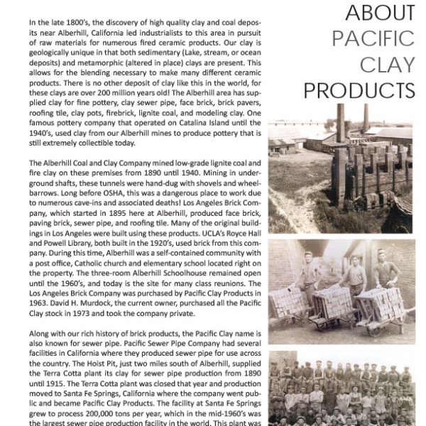 Pacific Clay full Catalog